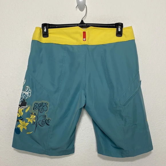The North Face "NEW" Blue Vacation Aqua Bow Falls Swim Board Shorts Size 12 - Picture 5 of 11